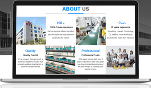 Máy Ấp Trứng Tự Động HHD, Tỷ Lệ Nở 98%, Công Suất Kép, Bảng Điều Khiển 12V, YZ8-48 - Product Image 6