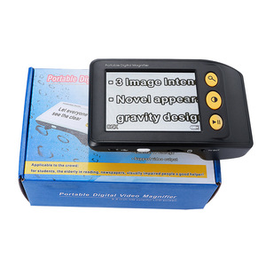 2X-25X <strong>3</strong>.5 Inch Times Zoom <strong>Portable</strong> Digital Magnifier Electronic Reading Aid Foldable Handle for Low Vision Color Blindness - Product Image 4