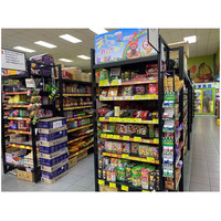 Étagères de supermarché en métal, étagères pour les supermarchés