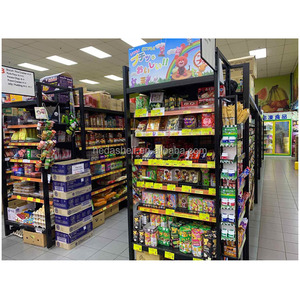 Estantería metálica <span class=keywords><strong>de</strong></span> acero en frío resistente para góndola <span class=keywords><strong>de</strong></span> <span class=keywords><strong>supermercado</strong></span>, estantes para supermercados - Product Image 4