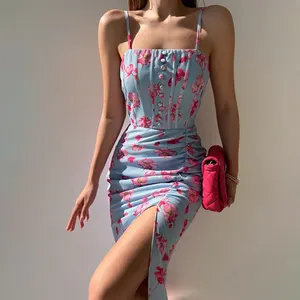 कस्टम नए फैशन फूलों की लड़कियों की स्कर्ट और आकार की पोशाक स्कर्ट