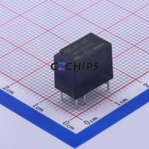 JRC-23F-005-1ZS(555) Signal Relay DIP,7.5x12.5mm 5V 1 Changeover: 1C (SPDT-Changeover)::: 6 1A-30VDC/300mA-60VDC/500mA-125VAC - Product Image 1
