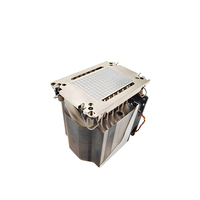Ventilateur de tour carré Binglin LGA4189 285W 4U avec base en cuivre, ailettes en aluminium et 6 caloducs pour le refroidissement des serveurs de centre de données