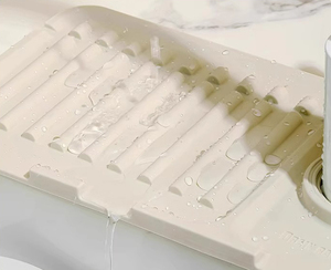 Tappetino Assorbente Riutilizzabile in Silicone <span class=keywords><strong>per</strong></span> Cucina e Bagno, Protezione Antigoccia e Paraspruzzi <span class=keywords><strong>per</strong></span> Rubinetto del Lavello - Product Image 5