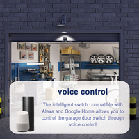 SMG8118 DC24V Interruptor de Luz Inalámbrico Inteligente Tuya WIFI de 8 Canales, Módulo de Relé Receptor con Temporizador, Compatible con Alexa