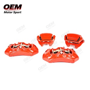 Kit de Caliper de Freno Forjado de 6 Pistones para M3, Mejora de Rendimiento de Frenado, Nuevo Color Rojo, 50% Mejor Rendimiento de Frenado - Product Image 4