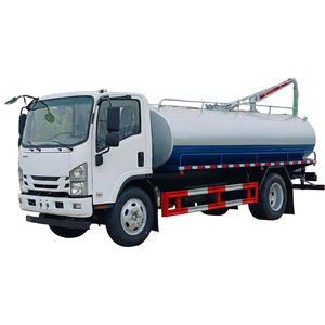 Isuzu fecal <b>suction</b> truck Vacuum sludge truck on sale. Right-hand drive export model, equipped with Isuzu ELF 700P cabin. - Product Image 1