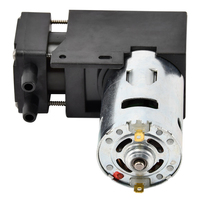 12V/24V 40L/min-85KPa petite tête de pompe de compresseur de pompe à diaphragme cc pour l'équipement médical ou la pression artérielle