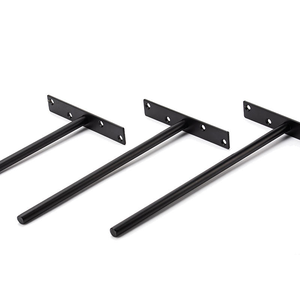 Supporto per Mensola Nascosto <span class=keywords><strong>in</strong></span> Metallo, Resistente, per Armadi e Guardaroba, Design <span class=keywords><strong>in</strong></span> <span class=keywords><strong>Legno</strong></span> Intagliato, Facile da Installare - Product Image 3
