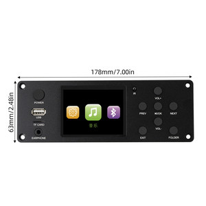 2,8 inch IPS-scherm <span class=keywords><strong>BT</strong></span> Lossless Audio Player Decoder <span class=keywords><strong>Board</strong></span> Module DC 5-12V coaxiale optische uitgang - Product Image 6