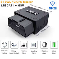 Plataforma de seguimiento gratuita SinoTrack APP OBD Dispositivo de seguimiento GPS Rastreador GPS 4G para Europa América del Sur
