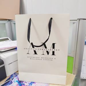 パーソナライズされた印刷キッズディバジュエリーブティックネックレス財布寝具包装カスタムロゴ小さなギフトピンクの紙袋 - Product Image 2