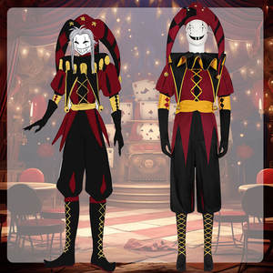 Freak Circus Pierrot Cosplay Costume Ensemble Complet Xiao P Yiyou Clown Robes pour Halloween TV & <span class=keywords><strong>Film</strong></span> Inspiré Cosplay - Product Image 6