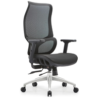 Chaise de bureau à dossier haut en maille, Design ergonomique, meilleur prix