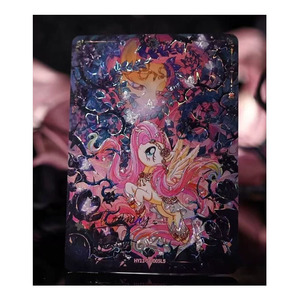 YQ Dernière Version My Little 11.0 Ponys Card Cute Funny Party Friendship Moments Card Princess Anime Collectible Card Gift KAYOU - Product Image 3
