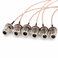 Câble coaxial RF RG-316 étanche, connecteur N femelle vers SMA mâle/femelle, 50 ohms, faible perte, rallonge pigtail, jumper coaxial