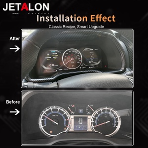 หน้าจอแสดงผลดิจิตอล LCD ขนาด 12.3 นิ้ว สำหรับรถยนต์ TOYOTA 4Runner ปี 2010-2022 พร้อมระบบอัพเกรด Carplay - Product Image 4