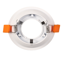 EVOLITELL LED Downlight Plafonnier Module Anneau de montage MR16 Boîtier Aluminium Recess Cover GU10 Frame