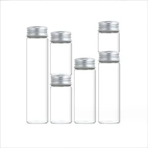30 screw mouth silver aluminum cap pull tube bottle fragrant pill packaging bottle dendrobium officinale and lotus flask