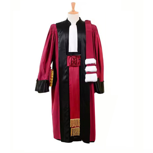 Özelleştirilmiş fransız akademik elbisesi setleri doktora mezuniyet Epitoges ve Toges Mortiers okul üniformaları - Product Image 4