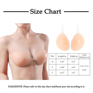 Sujetador Adhesivo de Silicona Reutilizable al por Mayor, Cubrepezones Invisibles para Vestidos de Boda, Venta Directa de Fábrica - Product Image 5