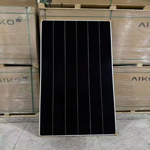 แผงโซลาร์เซลล์โมโนคริสตัลไลน์ Aiko 670w ขนาด 182 มม. แบบฮาล์ฟเซลล์ หน้าจอเต็มแผ่น โมดูลไฟฟ้าโซลาร์เซลล์แบบสองหน้า - Product Image 1