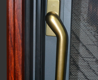 Meilleure vente Pause aluminium insonorisé bois Alu-Clad Tilt Turn Window