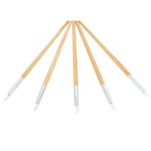 Stylo de sculpture et d'embossage en silicone pour nail art, avec embout plissé et petite tête de colle, outil de brosse pour la création de motifs 3D en gel - Product Image 3