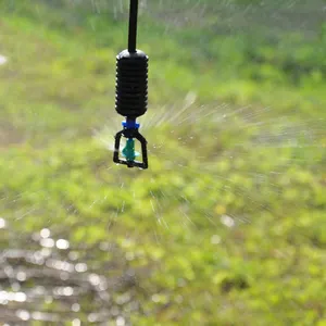 Micro arroseur rotatif d'irrigation agricole de jardin de type debout à 360 degrés