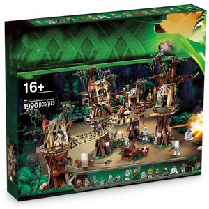 Set di Costruzioni Villaggio Ewok, 1990 Pezzi, 16+ Anni, Kit Modello Casa sull'Albero - Product Image 2