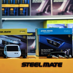 Système d'assistance au stationnement extérieur Steelmate PTSF410M19, capteur de stationnement intelligent pour un stationnement efficace dans les parkings et les aires de stationnement - Product Image 1