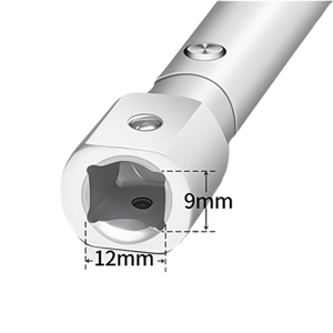 Llave Dinamométrica Digital Electrónica de 1/4" y 1/2" con Pantalla Digital, Cabezal Reemplazable, 6.8-135 Nm, Precisión del 2%, Llave Ajustable de Alto Torque Preestablecido - Product Image 4