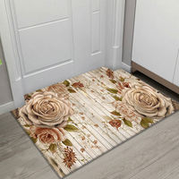 Perser teppich Importeure gedruckt Wohnzimmer Boden Blume Design Teppich Fuß matte