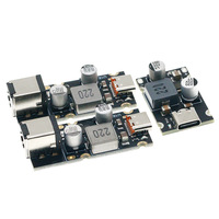 Module de charge rapide PD65W, interface Type-C, prend en charge les protocoles PD3.1, QC3.0, SCP, PPS, module de sortie de charge rapide jusqu'à 65W.