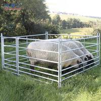 Paneles de Acero Galvanizado en Caliente de Alta Calidad de 6 Pies para Corrales de Animales, Portátiles, Resistentes, Ecológicos y a Prueba de Podridad