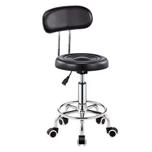 Taburete Alto de Bar con Respaldo, Taburetes para Isla de Cocina, Sillas de Bar Modernas, Taburete de Bar Giratorio Ajustable para Cocina - Product Image 2