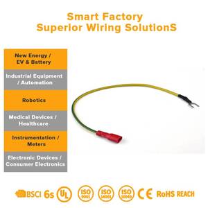 สายไฟเซ็นเซอร์ IoT กันน้ำ IP67 สำหรับภายนอกอาคาร พร้อมขั้วต่อสายอีเธอร์เน็ต ทนทานต่อสภาพแวดล้อม ใช้ได้กับรถยนต์/มอเตอร์ไซค์ ทำจากไนลอน - Product Image 3