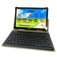 Tablet Pintar WIFI Baru dengan Layar 10.1 Inci 4GB Ram 128GB Tablet PC dengan Keyboard dan Set Casing Silikon