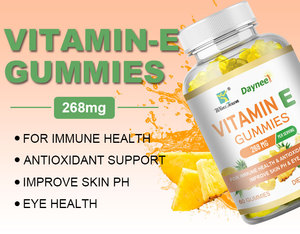 Daynee pour adulte ananas aromatisé vitamine E gommeux soutien immunitaire avantages pour la santé - Product Image 4