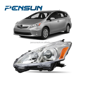 Phare avant gauche halogène de haute qualité pour <span class=keywords><strong>Toyota</strong></span> <span class=keywords><strong>Prius</strong></span> V 2012 2013 <span class=keywords><strong>2014</strong></span> – Vente chaude usine - Product Image 1
