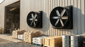 Ventilateur d'extraction professionnel pour élevages avicoles à haut débit d'air, ventilateur de refroidissement pour poulaillers, idéal pour les usines de ventilation industrielle - Product Image 5