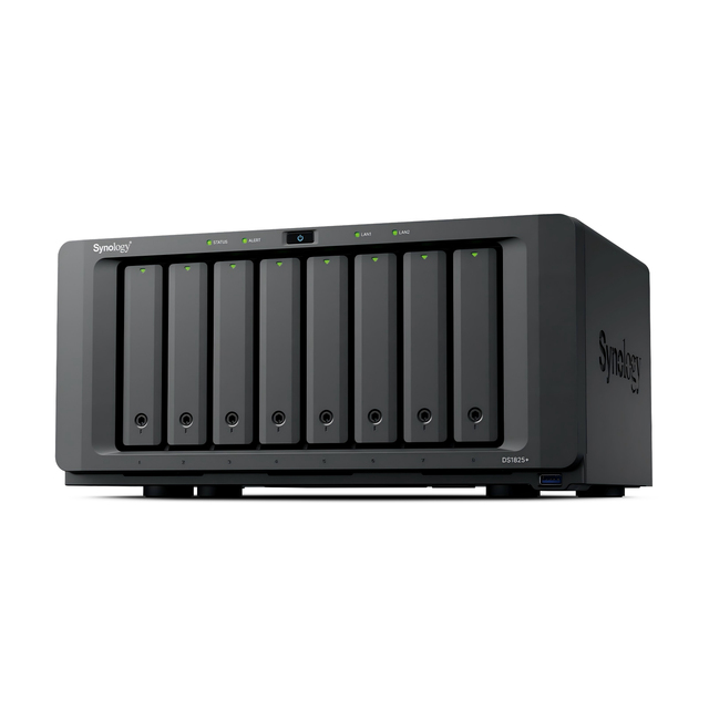 For DS1825+ 8-Bay USB NAS DiskStation (Diskless) New SSD for Enterprise Network-Stock