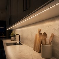 Bande LED flexible NEXcell 2835 12V DC 8mm CRI90 découpable pour éclairage intérieur, rouleau de 5m