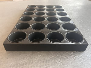 <span class=keywords><strong>Molde</strong></span> <span class=keywords><strong>para</strong></span> Hornear Pasteles Personalizado <span class=keywords><strong>de</strong></span> 530x325x38 mm con 24 Cavidades, <span class=keywords><strong>Molde</strong></span> <span class=keywords><strong>para</strong></span> Muffins Antiadherente - Product Image 3