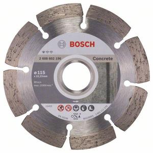 BOSCH-Disco de corte de diamante 2608602544 ''Estándar para hormigón''-EAN 3165140576482 CUCHILLAS Y DISCOS DE CORTE CUCHILLAS DE DIAMANTE - Product Image 1