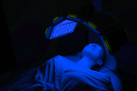 Masque LED Photon en silicone KN-7000D 7 couleurs pour rajeunissement cutané, anti-âge, anti-rides, traitement de l'acné, visage (UE/US)