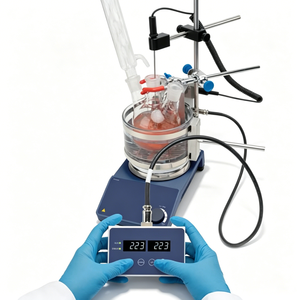 IKEME Baño de Agua y Aceite con Calefacción Digital 240 ° Equipo de Laboratorio para Destilación y Cristalización de Proteínas con Reacción Enzimática y Agitador Magnético - Product Image 4