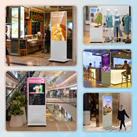 Affichage Numérique LCD 43 Pouces Blanc Écran Tactile Qualité Commerciale pour Publicité Intérieure – Entrepôt USA