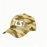 Casquette de baseball structurée à 5 panneaux, style camionneur, avec logo personnalisé, visière noire, motif camouflage, lettres brodées, bicolore, pour le sport