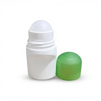 Flacon roll-on 50g en PP, flacon roll-on pour déodorant, conteneur roll-on vide en plastique